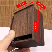 Miniature REAL Wax Seal Wood Box orgaizer | Tiny Journaling and Craft Shop