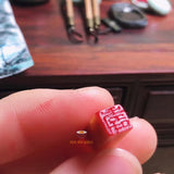 Miniature Custom REAL Stone Stamp