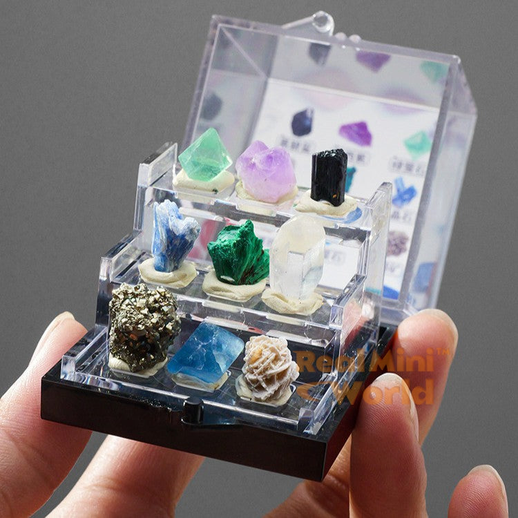 ✨Crystal オブジェ　ミニチュアセット Miniature Enchanted Crystal Collection Set |Magic Miniature Shop