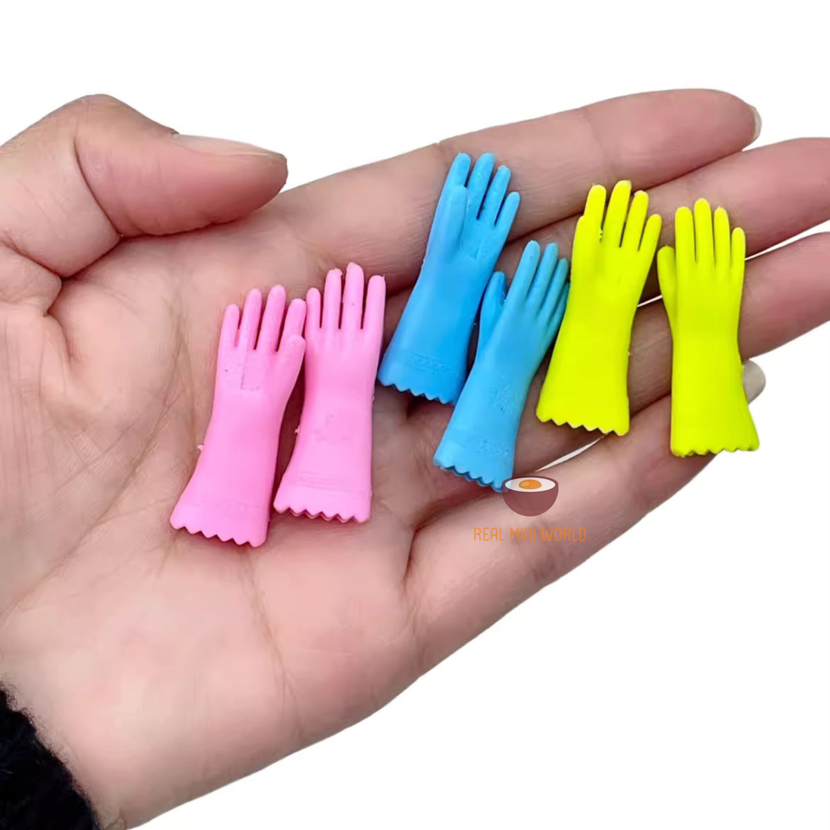 döll handschuhe Miniature Rubber Gloves