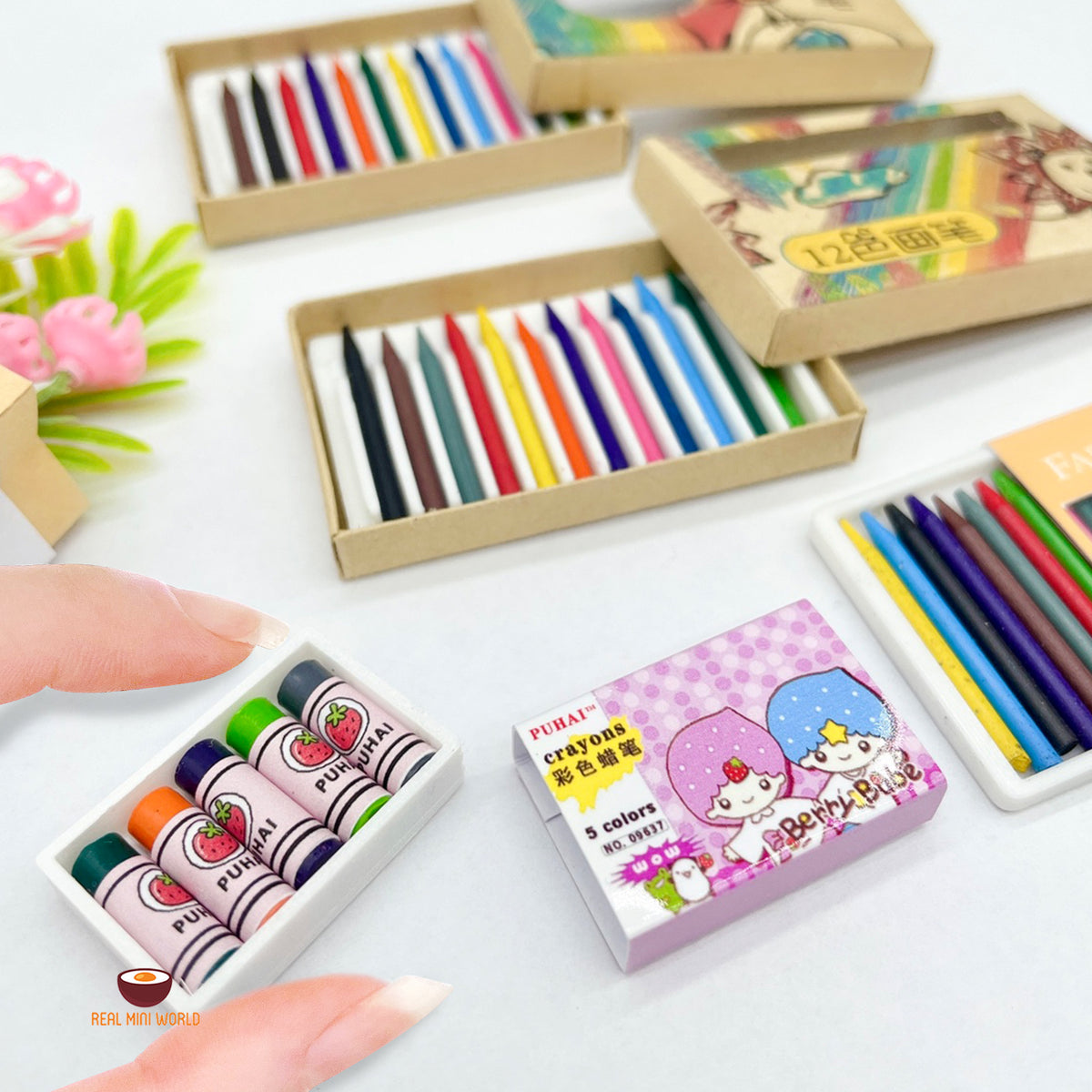 Adorable Mini Crayon Set