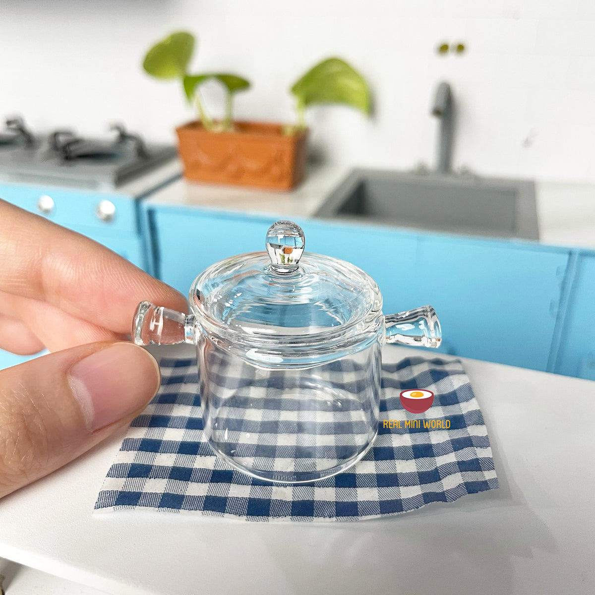 Miniature Korean Cooking Stew Pot : cook tiny edible food – Real