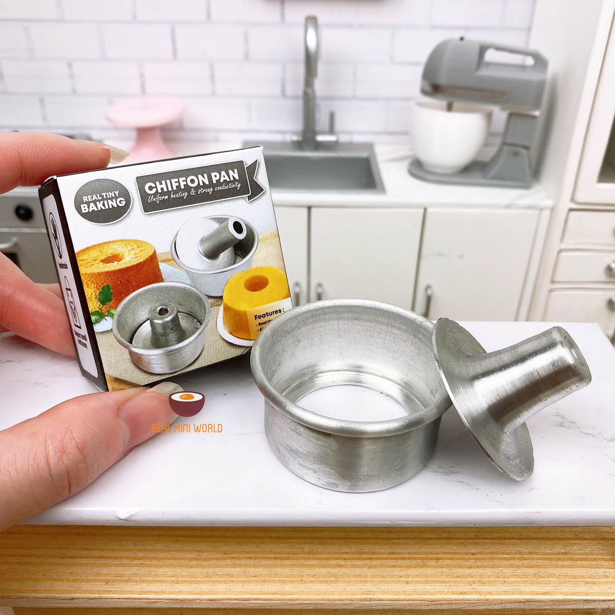 Tiny Baking: Miniature Aluminum Round Cake Pan (Loose base) in 2023