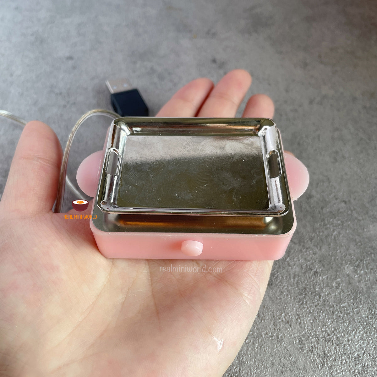 1:12 dollhouse candle miniature cooking stove : mini food cooking – Real  Mini World