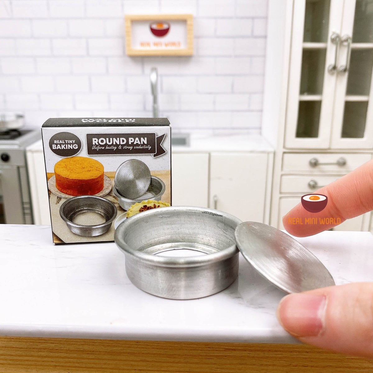 Tiny Baking: Miniature Aluminum Round Cake Pan (Loose base) in 2023