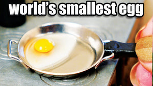 小さな料理のための小さな卵