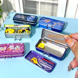 Miniature 90’s Kid Metal Pencil Case Set –The One That Always Got Dented
