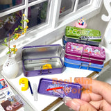 Miniature 90’s Kid Metal Pencil Case Set –The One That Always Got Dented