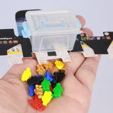 Miniature Puzzle Figures Set + Container | Dollhouse Miniature Shop