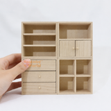 Miniature Wooden Stackable Cabinet Collection | Dollhouse IKEA Shop