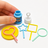 Miniature Bubble Making Set | Functioning Dollhouse Miniature Shop