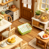 Miniature Kitchen Fruit & Vegetable Washing Basket | Mini Cooking Shop