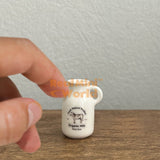 Miniature Ceramic Milk Jug | Mini Cooking Shop