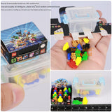Miniature Puzzle Figures Set + Container | Dollhouse Miniature Shop