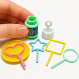 Miniature Bubble Making Green Set | Functioning Dollhouse Miniature Shop