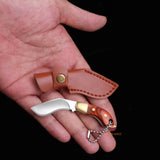 Miniature Curved Real Machete Knife | Real Functioning Miniature Shop