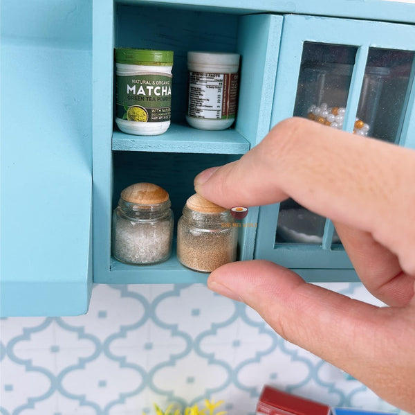 CUSTOM Mini Cooking REAL Kitchen Set (include real stove, sink, cabinet ...