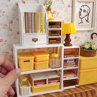 Miniature REAL Storage Box Set | Miniature Dollhouse Shop