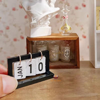 Miniature Real Nordic Minimalist Calendar