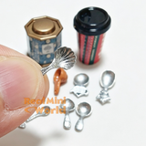 Miniature Tiny Tea Spoon | Tiny Food Cooking Shop