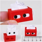 Miniature Peekaboo Mini REAL Tissue Box | Dollhouse Miniature Shop