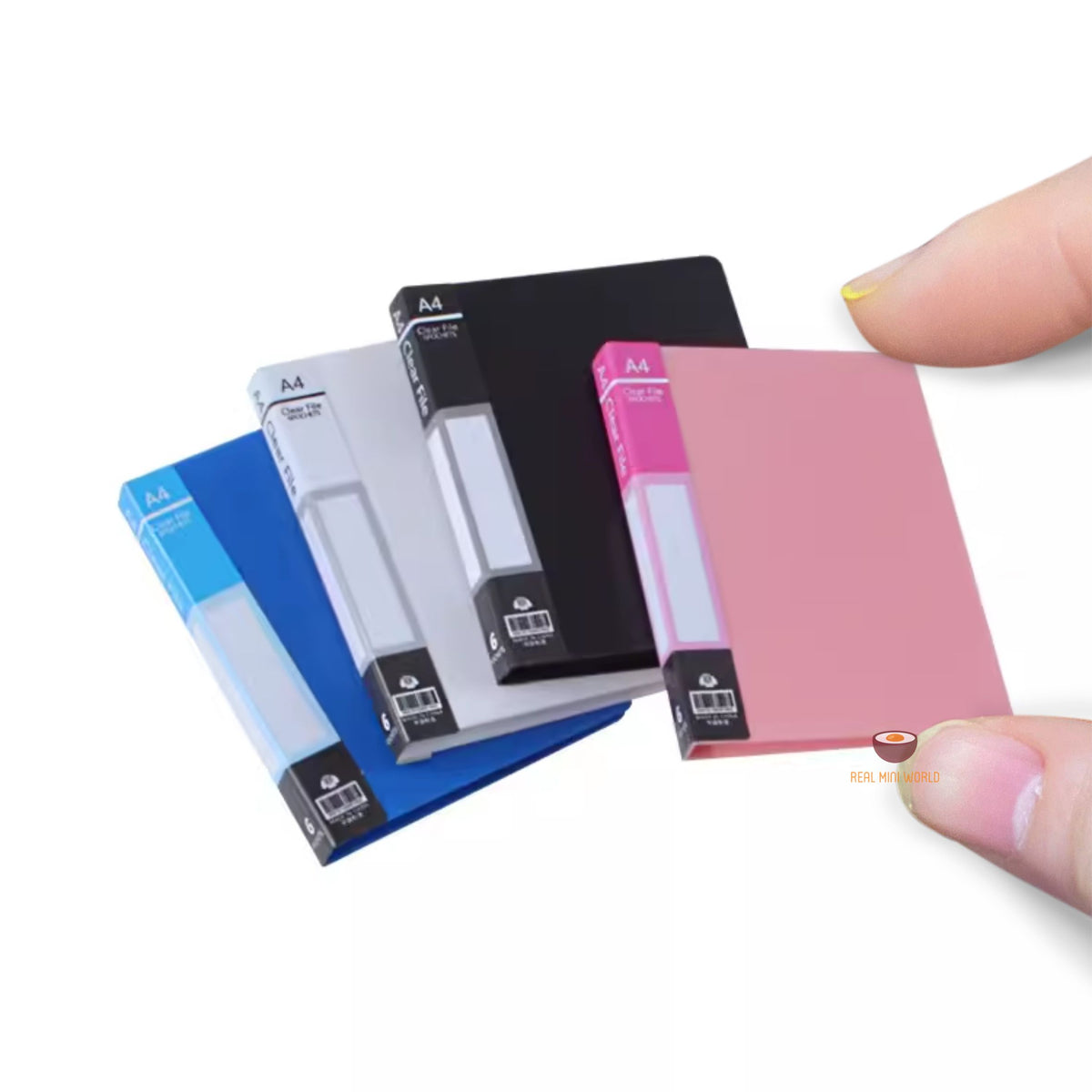 Miniature 1:6 Scale REAL Pocket File Folder | Dollhouse Miniature Shop ...