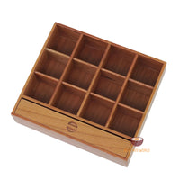 Miniature Solid Wood Collector Cup Holder Rack