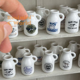 Miniature Ceramic Milk Jug | Mini Cooking Shop