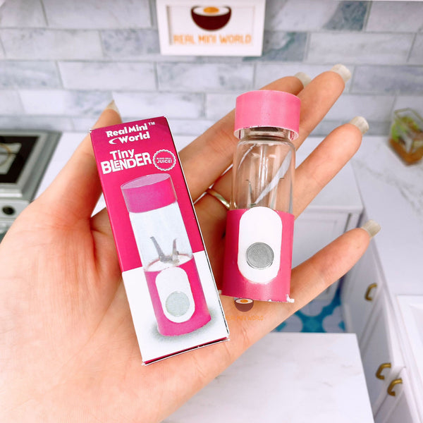 Miniature REAL Food Processor in Cherry Pink