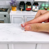 Miniature Flute Wine Glass 1:12 Scale | Mini Cooking Shop