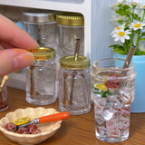Miniature Mason Jar Collection | Mini Food Cooking Shop