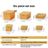 Miniature REAL Storage Box Set | Miniature Dollhouse Shopv