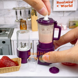 Miniature REAL Blender Set (Midnight Purple) | Mini REAL Cooking Shop