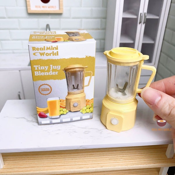 Cosicosy 500W Jug Blender - 1L Capacity, 2 Speeds With Pulse, Stainless Steel Blades, Yellow