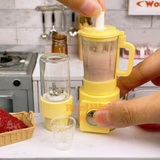 Set frullatore 2 in 1 in miniatura REAL (giallo pastello)