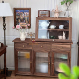 Miniature 1:6 Classic Solid Wood Foyer Cabinet | Dollhouse Shop