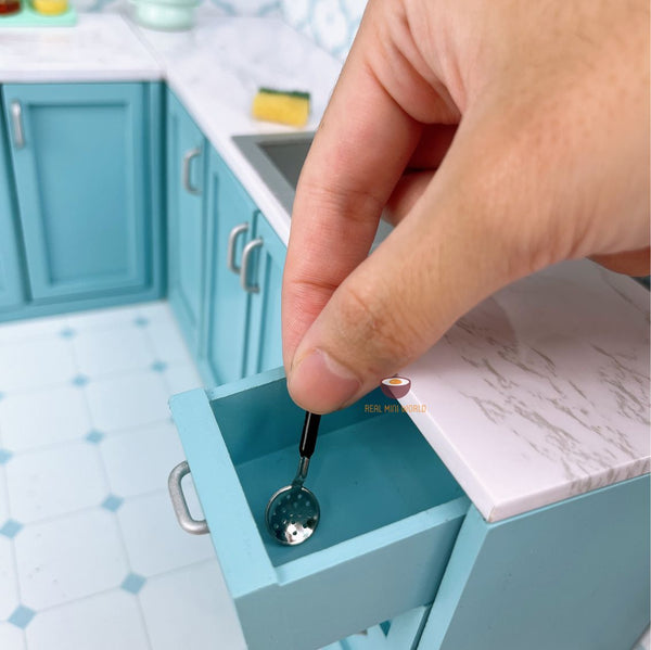 CUSTOM Mini Cooking REAL Kitchen Set (include real stove, sink, cabinet ...