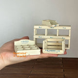 Miniature Shabby Chic Solid Wooden Furniture| Dollhouse Miniature Shop