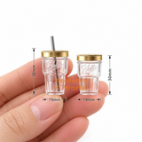 Miniature Mason Jar Collection | Mini Food Cooking Shop