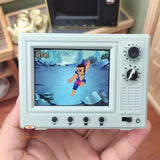Miniature REAL Functioning TV Scale 1:12 | Real Mini World Shop