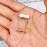 Miniature REAL Stainless Steel Hot Plate Gripper | Mini Cooking Shop