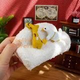 Dollhouse Miniature Fluffy Sofa & Pillow Collection | Miniature Shop