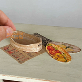 Handmade Miniature Shabby Chic Tray | Tiny Food Cooking Store