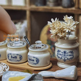 タイニーキッチン調味料セット（砂糖・塩・スパイス）