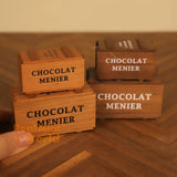 Miniature Handmade Wooden Crate | Handmade Dollhouse Artisan Miniature Shop