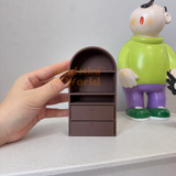 Dollhouse Miniature Arch Bookshelf | Dollhouse Miniature Shop