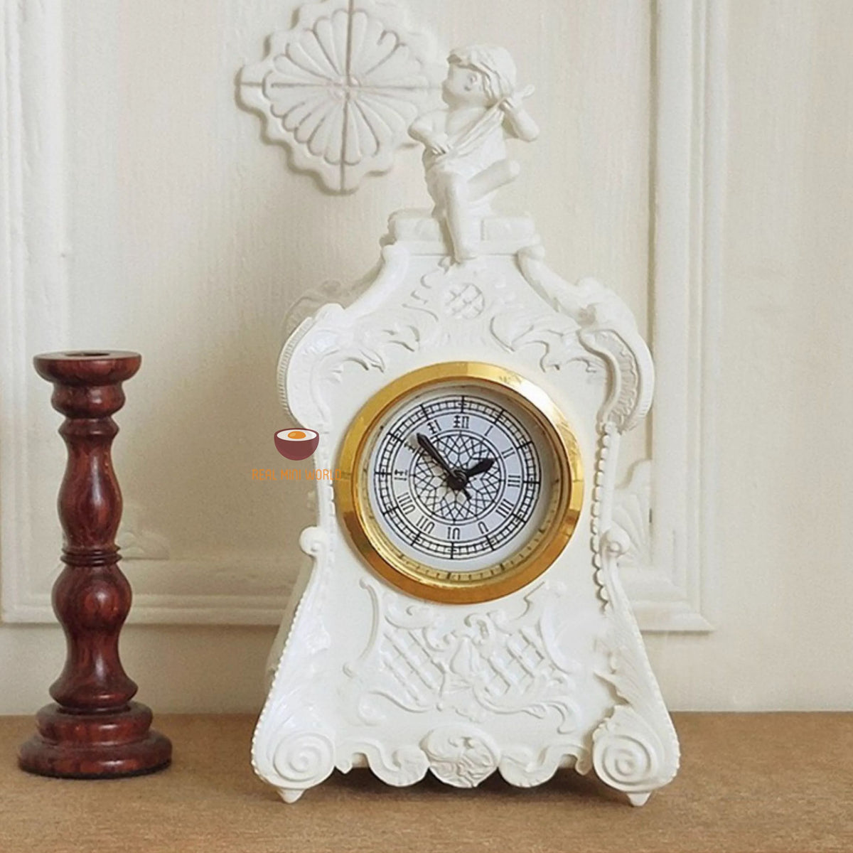 Miniature European Classic Real Table Clock | Miniature Shop – Real ...