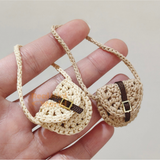 Miniature Crochet BJD Crossbody Bag | Dollhouse Miniature Shop
