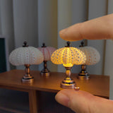 Miniature REAL Working Sea Urchin Lamp | Miniature Shop