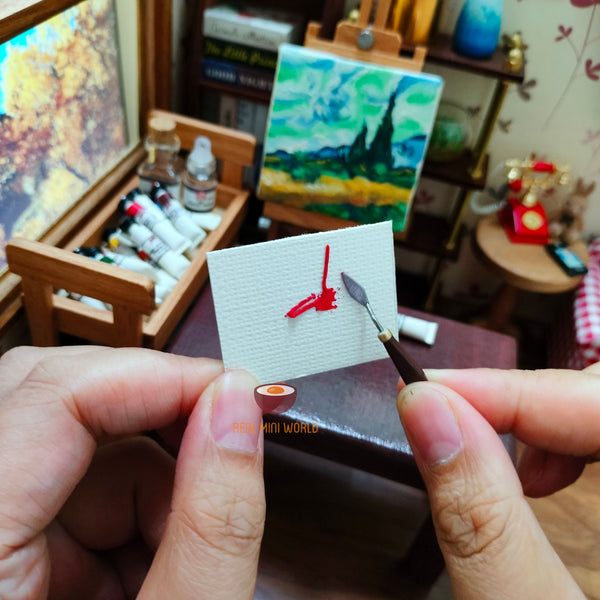 Miniature Painting REAL Brush Holder  Miniature Art Supplies – Real Mini  World